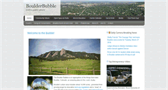 Desktop Screenshot of boulderbubble.com